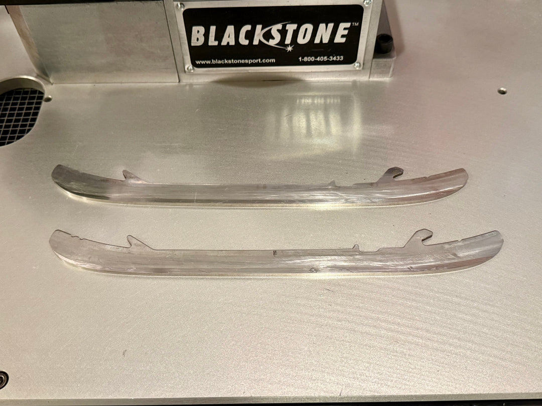 Used 263 Flare Stainless Bauer LS Edge Runners with Ellipse Profile
